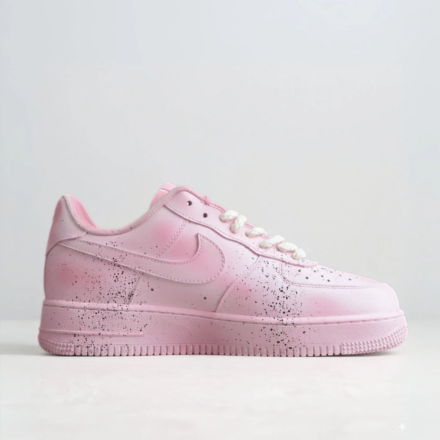 Pink Chrome Hearts Air Force 1 - Image 5