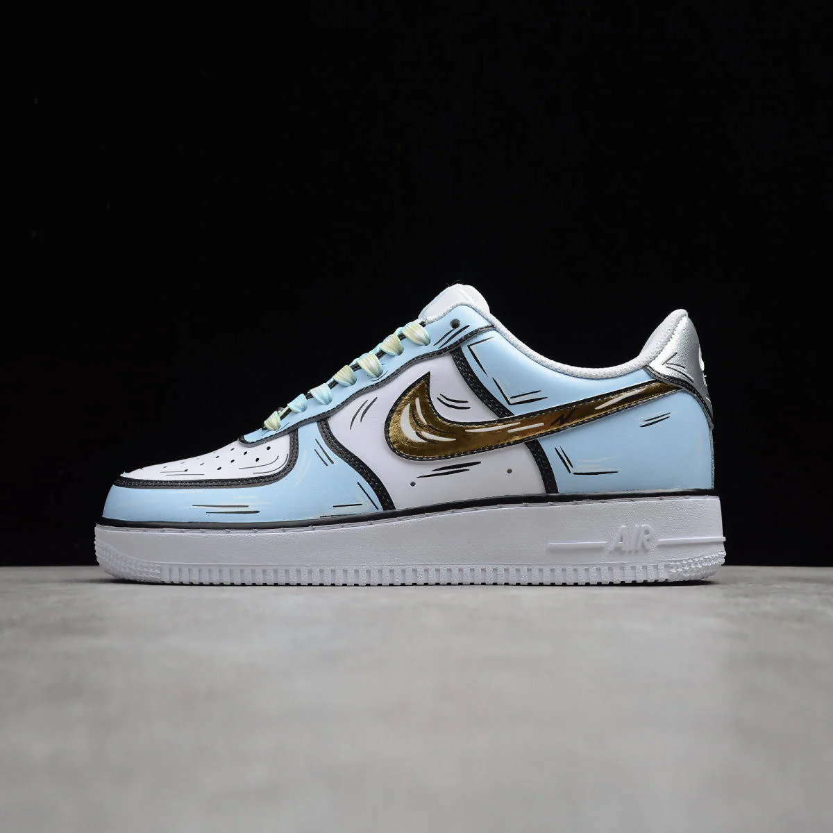 Sketch Outline Air Force 1 - Image 4