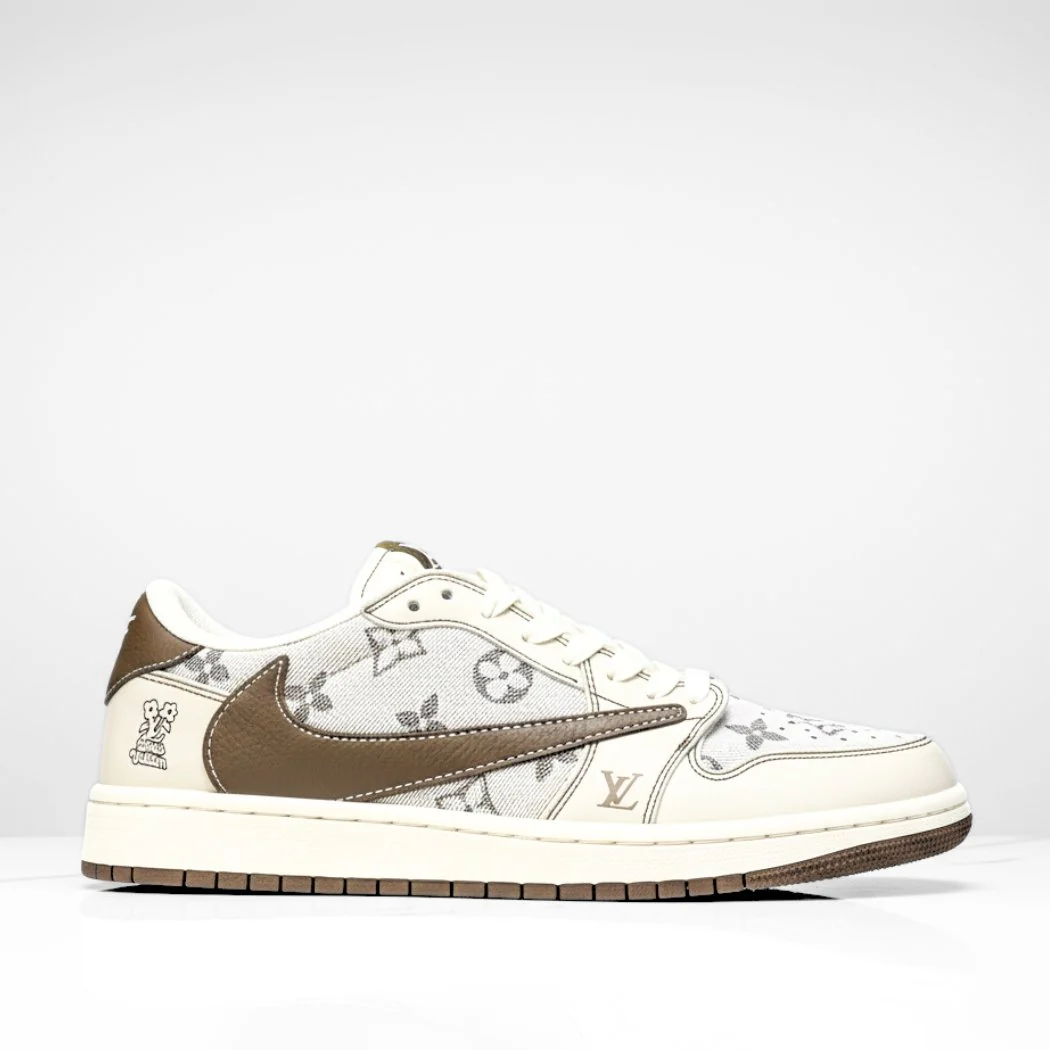 Vintage LV Jordan 1 - Image 3